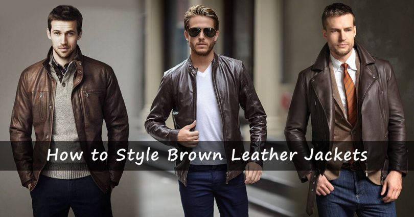 Mens Brown Leather Jacket (Leather Fashion Style)