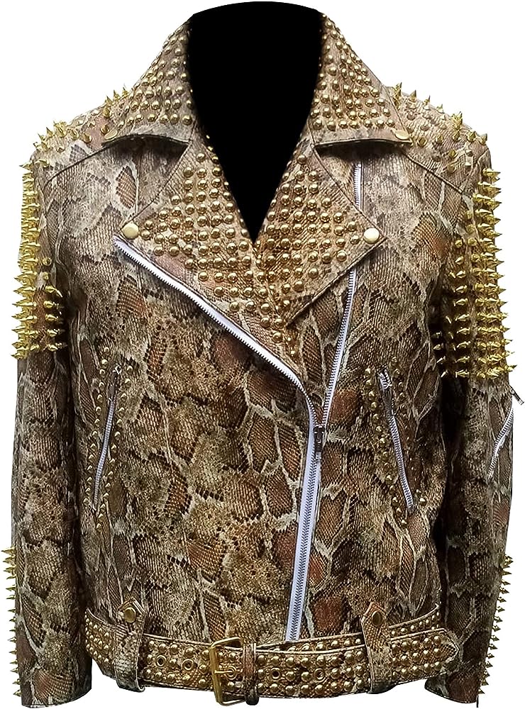Exploring Leather Jackets with Animal Skin Textures