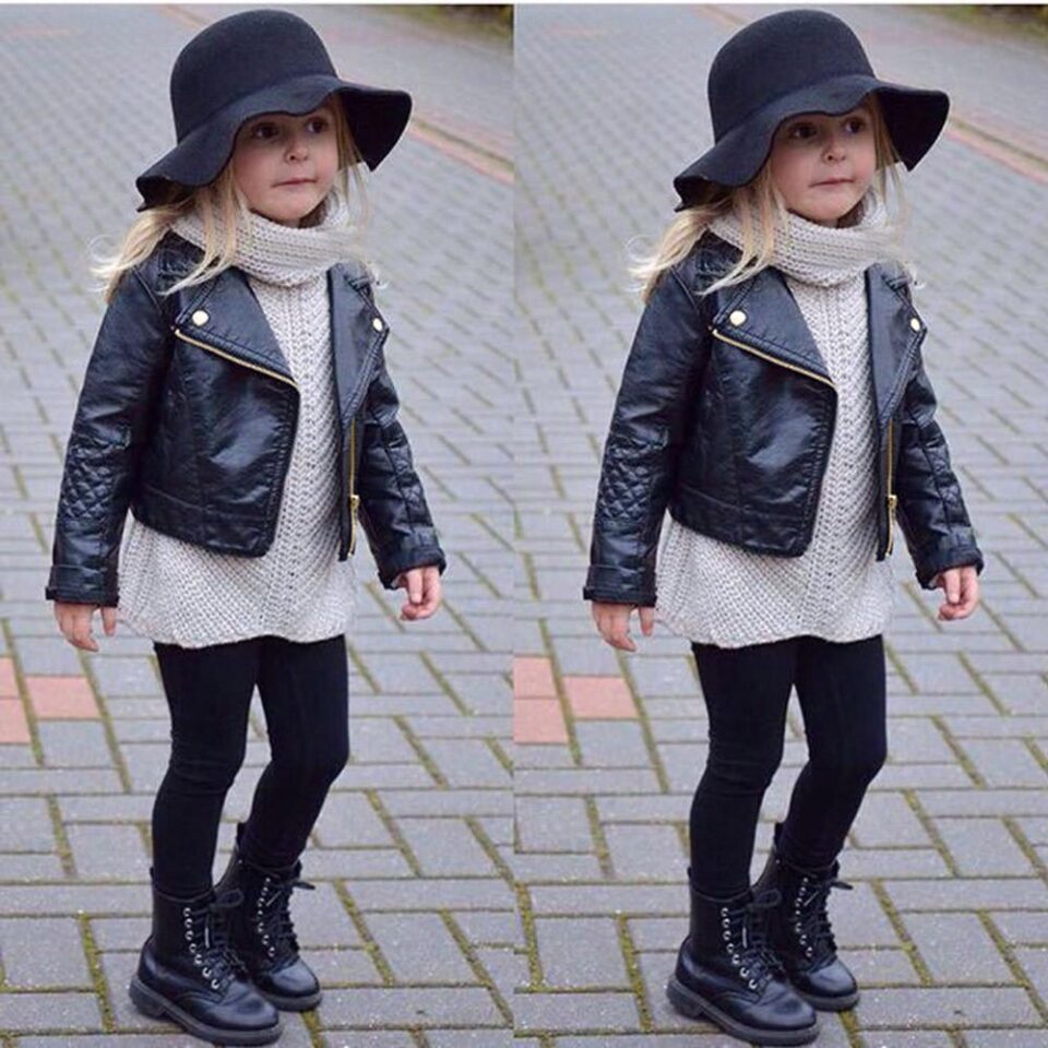 Little Trendsetters The Allure of Leather Jacket for Kids